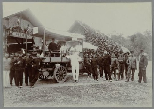Soldiers with a Truck in Krueng Seumpo