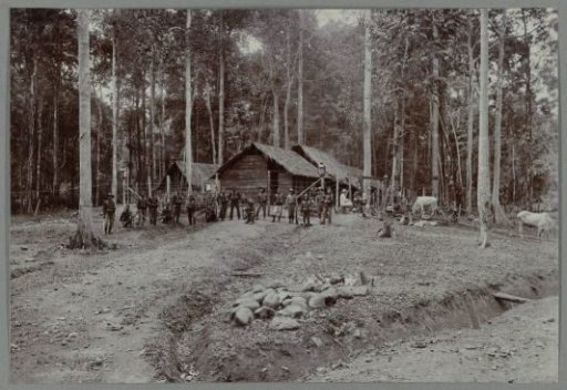 Soldiers Before a Camp