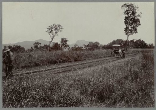 Construction of the Road Through Flat Land