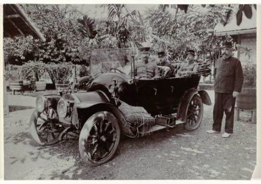 Officers in a car