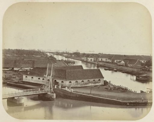 Harbour canal and the Boom at Batavia