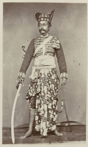 Portrait of a Javanese ruler
