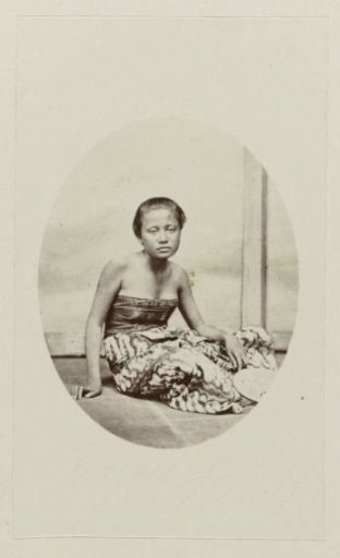 Seated girl