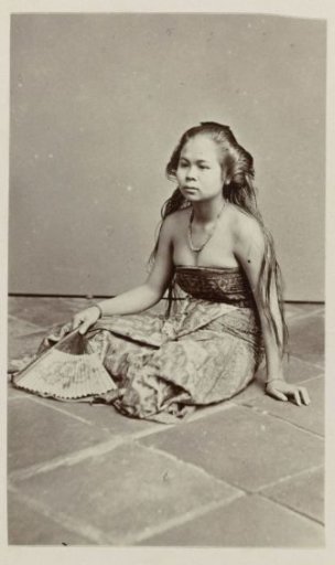 Seated girl
