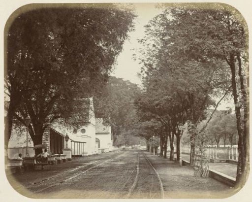 View at Rijswijk in Batavia