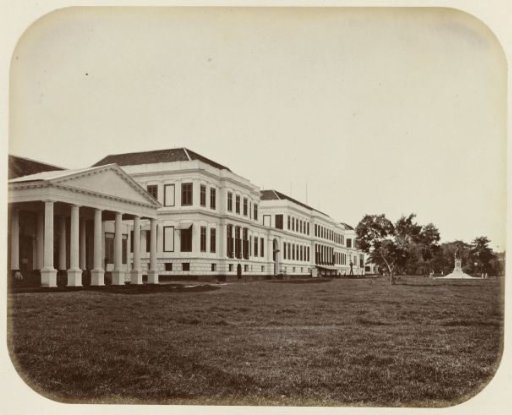 Daendels' Palace on the Waterlooplein in Batavia