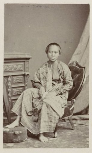 Seated woman