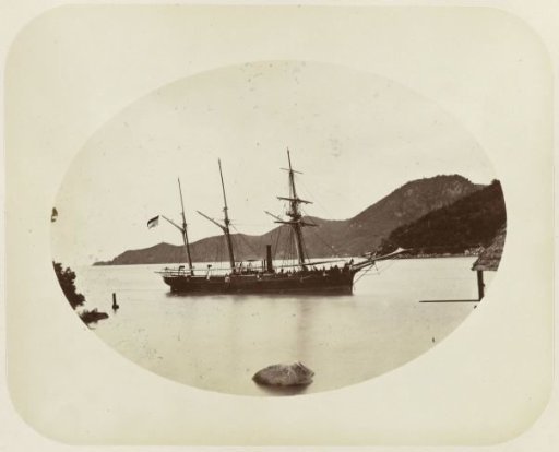 Ship in a bay