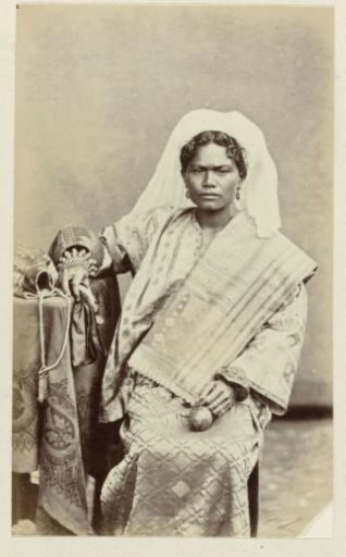 Seated woman