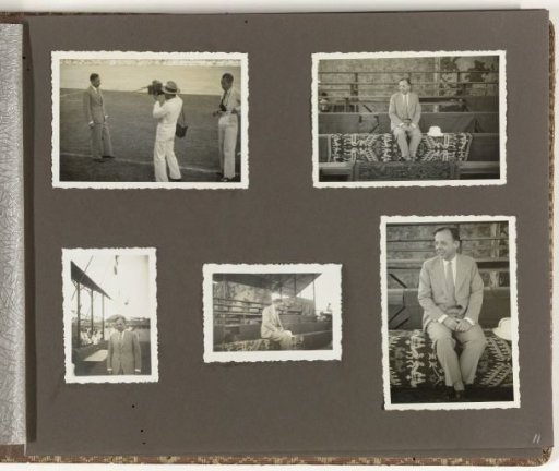 Mr. Hart in Front of the Tribune