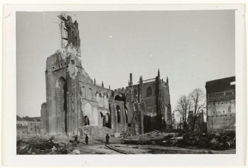 Destroyed Eusebius Church in Arnhem