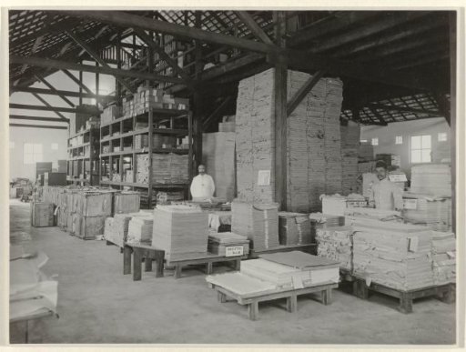 Warehouse with Paper