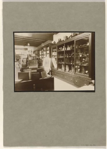 Cabinet in the Deli Courant Shop in Medan