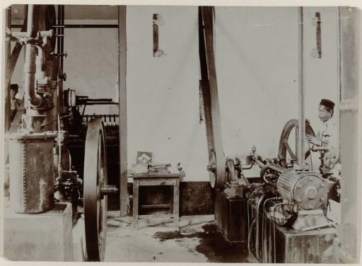 Printing Press Machine Room of the Deli Courant
