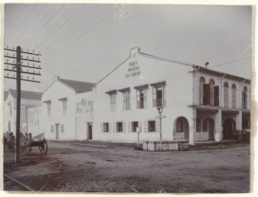 Office and Printing Press of the Deli Courant in Medan