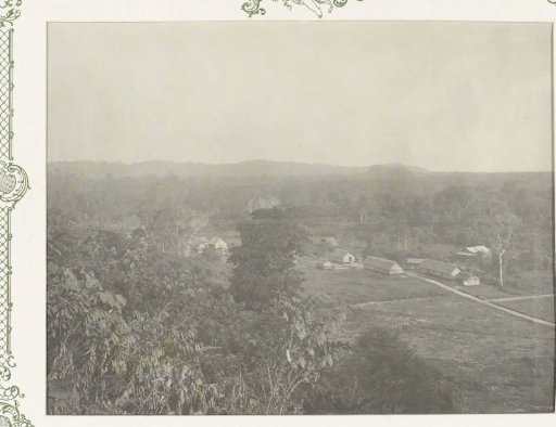Village Houses from a Hill
