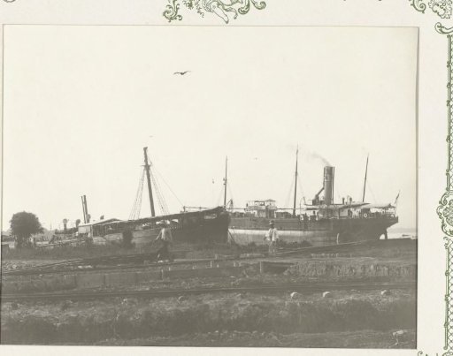 Ships at the quay