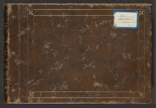 Photo album presented to A. van der Eyk by the staff of the HVA office in Soerabaja upon his departure from Java in April 1931