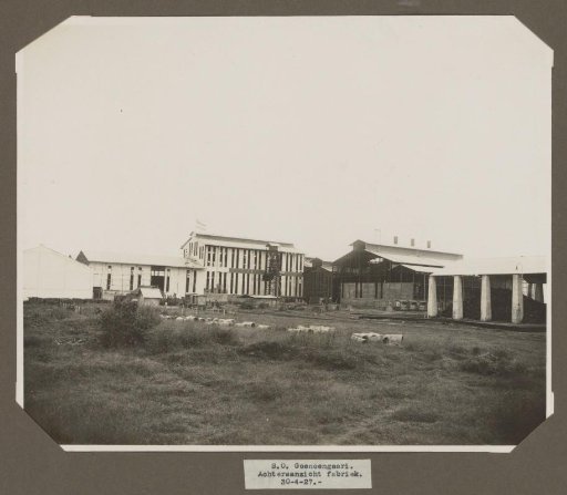 S.O. Goenoengsari. Rear view of the factory. 30-4-27.