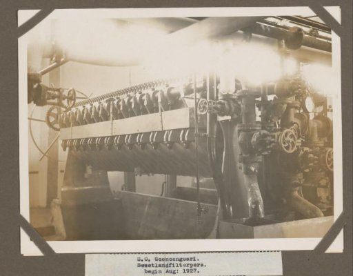 S.O. Goenoengsari. Sweetland filter press. early Aug: 1927.