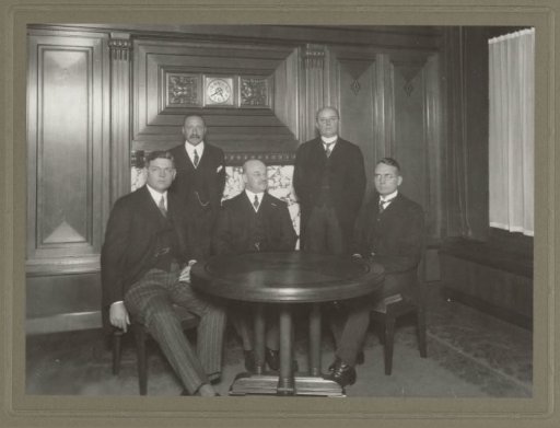 Some members of the Board of Directors of the Amsterdam Trade Association (HVA)