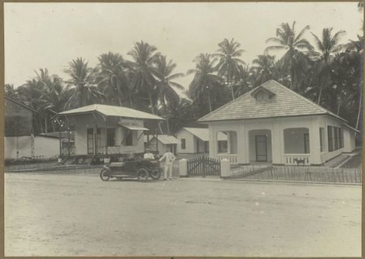 Completed residential house