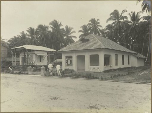 Completed residential house