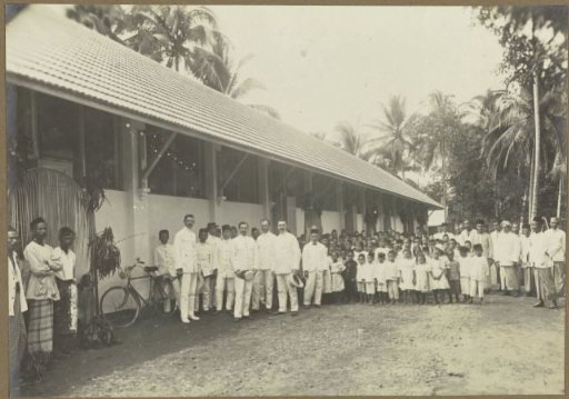 Completed school building
