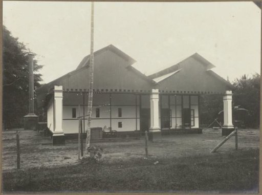 Completed commercial building