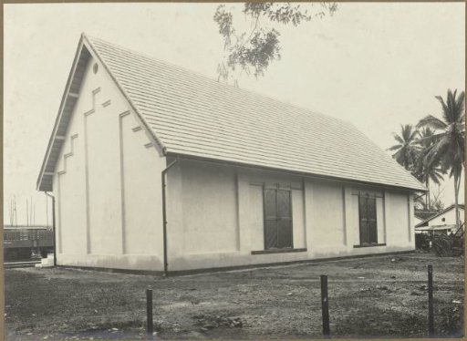Completed Building Along the Railway