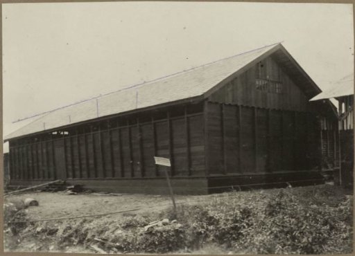 Wooden shed