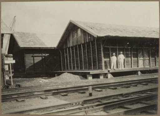 Wooden shed