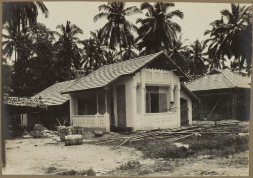 Several completed buildings in a building complex