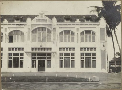 Front facade of a building