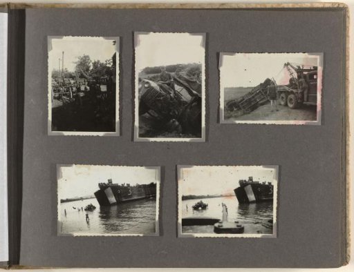 Wrecked Truck and Landing Craft