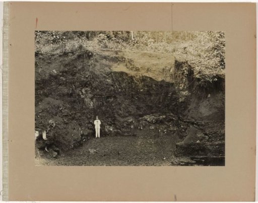 Coal Seam in the Open Mine