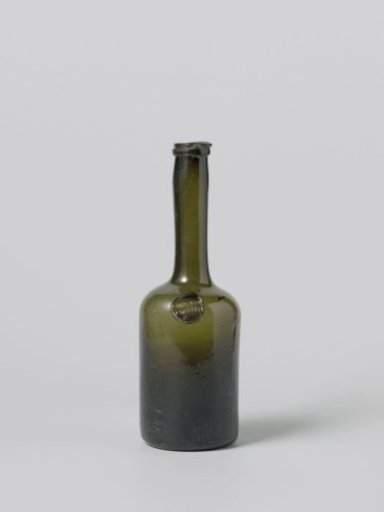 Cylindrical bottle for 'Constantia wine'
