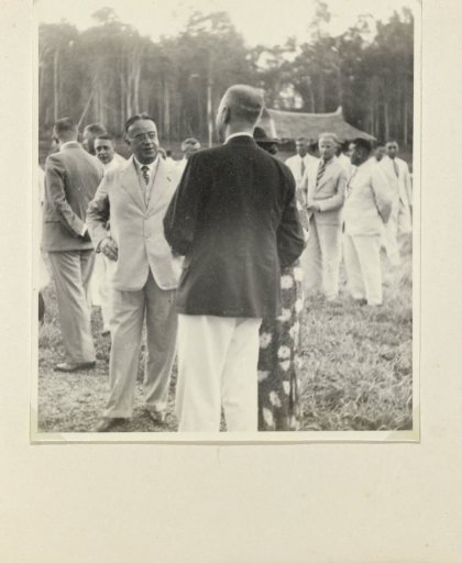 Guests in conversation with each other