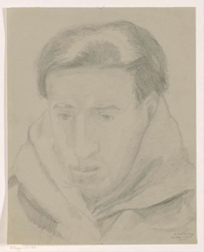 Self-Portrait en face: B-1-1, 31 January
