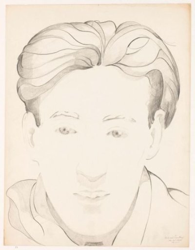 Self-Portrait, Face: B-1-1, February 12