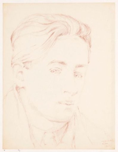 Unfinished Self-Portrait: B-1-1, February 13