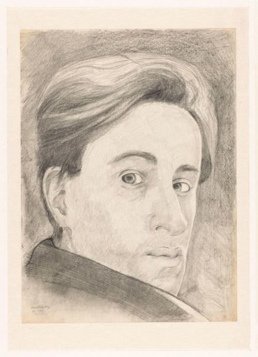 Self-portrait: B-1-1, February 23