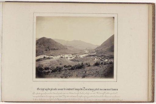 View of the site where the viaduct along the Toentang at pegs 264-266 must be built / ...