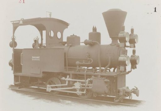 A Sugar Locomotive of the Nederlandsch-Indische Spoorwegen