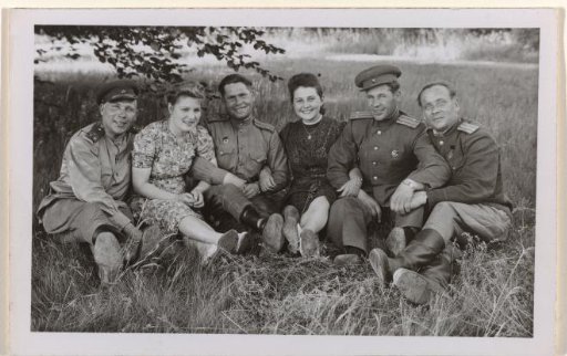 Russian Soldiers and Nurses