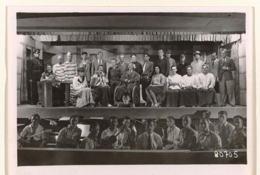 Theatre troupe and orchestra of prisoners of war