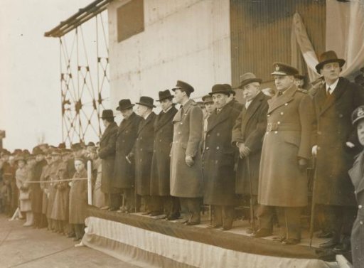 Prince Bernhard at a parade