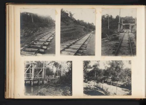 Construction of a railway
