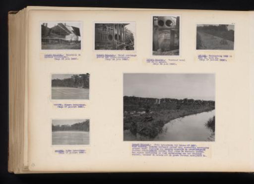 Installation of boiler at Padang Halaban and construction of tennis court at Brussel, 1936