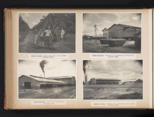 Oil factory in Padang Halaban, 1938
